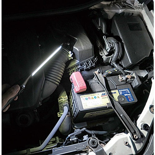 大進　狭いところもしっかり照らす充電式スリムライト　DL-600SFJ　1 台