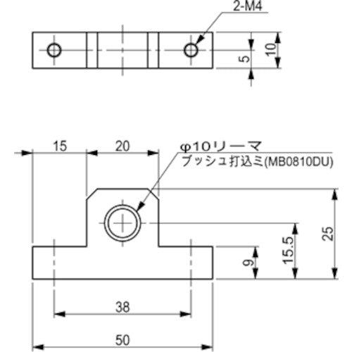 アインツ　軸受・ミニシリンダー用　　　　　　　　　CP-007 (10MM)　1 個