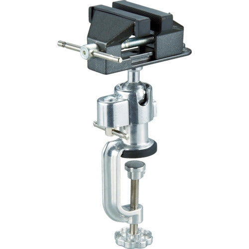 ＴＲＵＳＣＯ　アルミ合金バイス　クランプ付タイプ　TAB-80　1 台