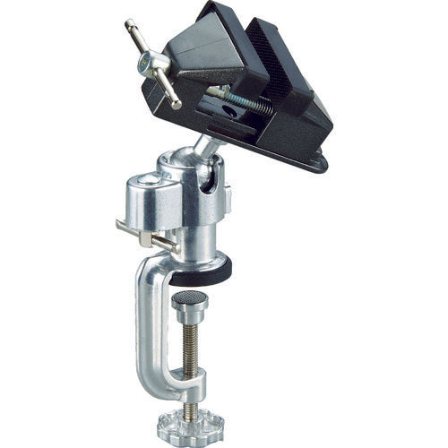 ＴＲＵＳＣＯ　アルミ合金バイス　クランプ付タイプ　TAB-80　1 台