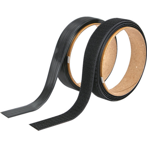 ＴＲＵＳＣＯ　マジロック［［Ｒ下］］セット　２５ｍｍＸ１．５ｍ　黒　TMRS-2515-BK　1 Ｓ