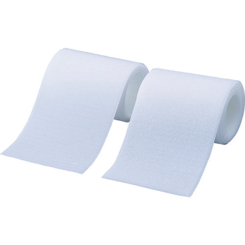 ＴＲＵＳＣＯ　マジックテープ　縫製タイプ　１００ｍｍＸ１ｍ　白（１巻＝１セット）　TMSH-1001-W　1 Ｓ