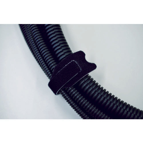 ＴＲＵＳＣＯ　マジックバンド　ストラップ　１５ｃｍ　黒　（４本入）　MKS-1915-BK　1 袋