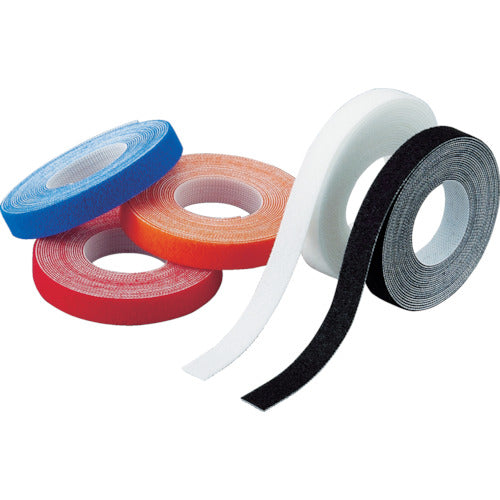 TRUSCCO 결속 테이프 매직 밴드[[R하]] 초박형 10mm×3m 오렌지 MKH-1030-OR 1권