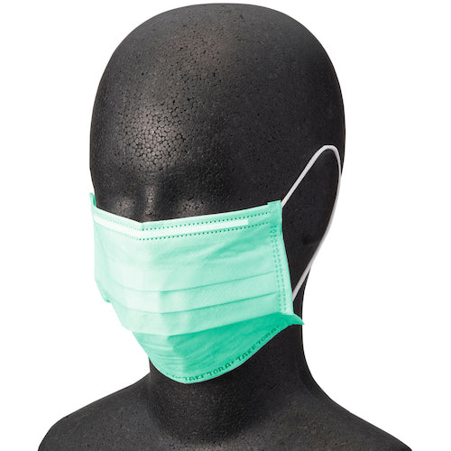 Taketora Surge Mask TC Green 50 pieces 076100 1 box