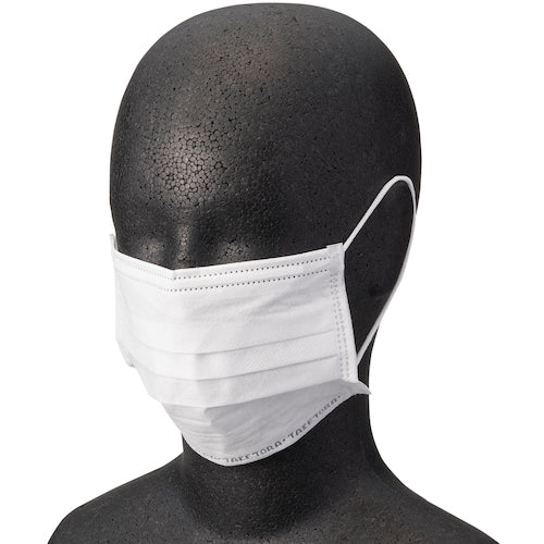 대나무 호랑이 서지 마스크 TC 화이트 소아용 50장입 076107 1상자