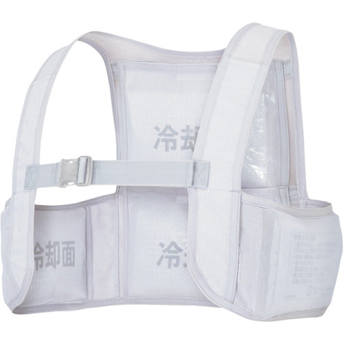 アイトス　アイスベスト（アイスパック４個付）シルバーグレー　Ｆ　AZ865948-003-F　1 着