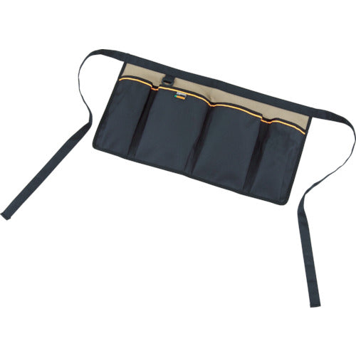 TRUSCO Work Short Apron Black TC-SEP-BK 1 Piece