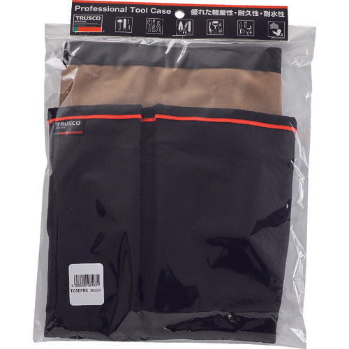 TRUSCO Work Short Apron Black TC-SEP-BK 1 Piece