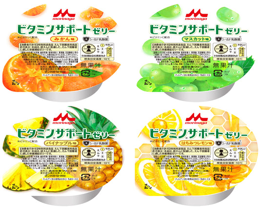 ビタミンサポートゼリー　いろいろセット / 0653251　78g×（4種×6）　1 セット