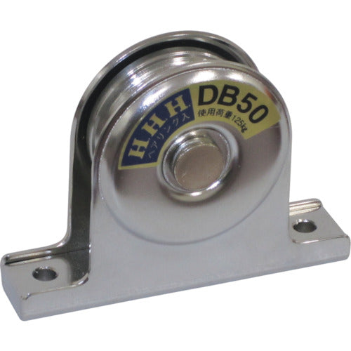 HHH Fixed pulley, door roller type, single wheel bearing included, DB50, 1 piece