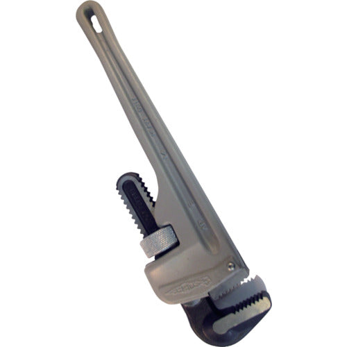 スーパー　アルミ製ストレートパイプレンチ　本体全長：２９０　AP350E　1 丁