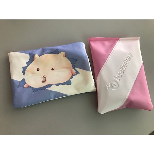 Ice Battery Heat Stroke Prevention Palm Cooling Icing Fresh (Pink) 154714 1 pc