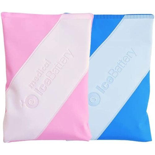 Ice Battery Heat Stroke Prevention Palm Cooling Icing Fresh (Pink) 154714 1 pc