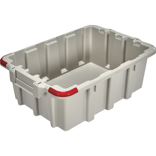 TRUSCO Nesting/Stacking Container 10L Off-White HNESTA10OW 1 pc