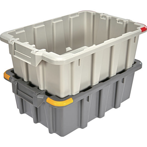 TRUSCO Nesting/Stacking Container 10L Off-White HNESTA10OW 1 pc