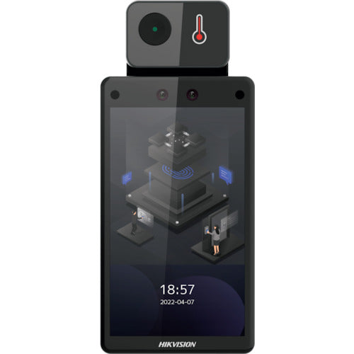 하이크 비전 【매진 폐번】 WIFI 기능 내장 검온 기능 첨부 얼굴 인증 리더 DS-K1T672DWX-T 1대