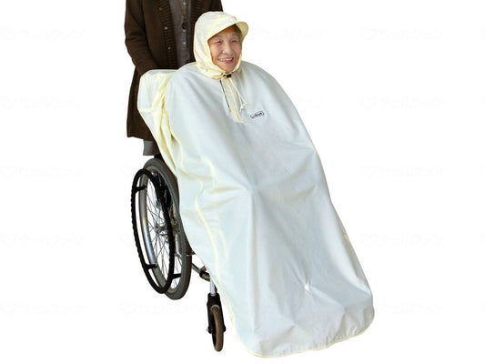 サギサカレインポンチョ ﾍﾞｰｼﾞｭ ﾌﾘｰ