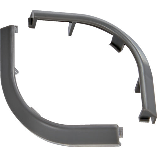 ＴＲＵＳＣＯ　ネスティング・スタッキングコンテナ１０Ｌ用コーナーパーツ２個入り　グレー　HNESTA10CPGY　1 袋