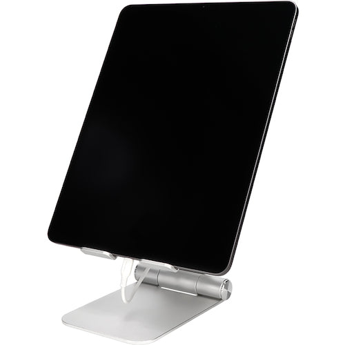 Ｏｗｌｔｅｃｈ　テレビ電話やテレビ会議にも最適　角度調整ができる折り畳みタブレットスタンド　OWL-STD06-BK　1 個