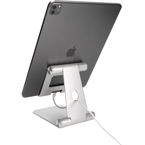 Ｏｗｌｔｅｃｈ　テレビ電話やテレビ会議にも最適　角度調整ができる折り畳みタブレットスタンド　OWL-STD06-BK　1 個