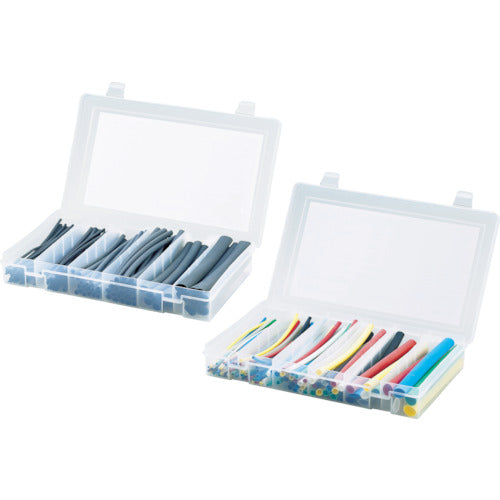 PANDUIT 열 수축 튜브 키트 박스 사이즈 콤비네이션 블랙 KP-HSTT1 1 S