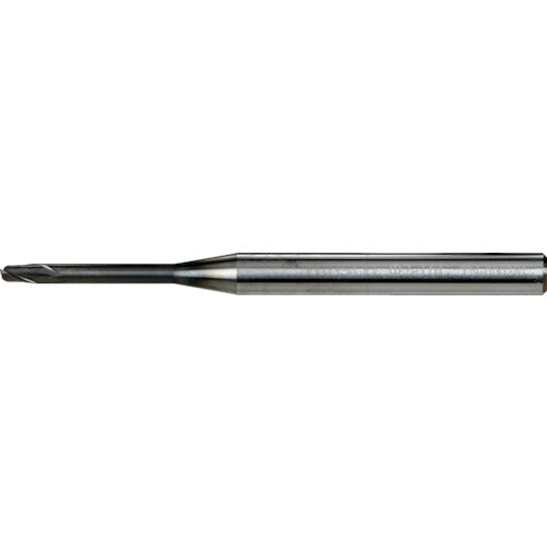 ＴＲＵＳＣＯ　エンドミル　超硬ロングネックスクエアエンドミル２枚刃Φ０．３Ｘ２　AC40-TLNE2003-2　1 本