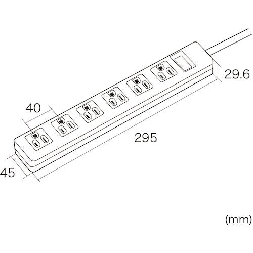 SANWA Shutter Tap TAP-SH3650MG3P 1 piece