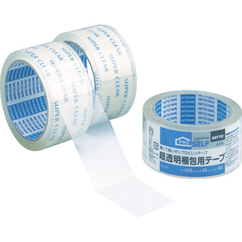 Nitto Ultra Clear Packing Tape J6120 1 roll