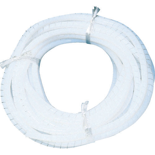 フロンケミカル　フッ素樹脂（ＰＴＦＥ）スパイラルチューブ　４φ×６φ×１０ｍ　NR0514-001　1 巻