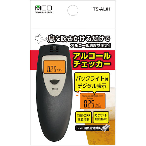 ＥＬＰＡ　アルコールチェッカー　TS-AL01/BK　1 個