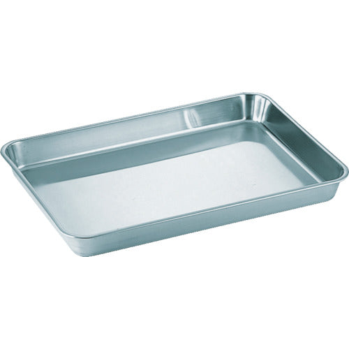 TRUSCO Stainless Steel Shallow Square Tray, 4 Pieces, T-NC-2, 1 Piece