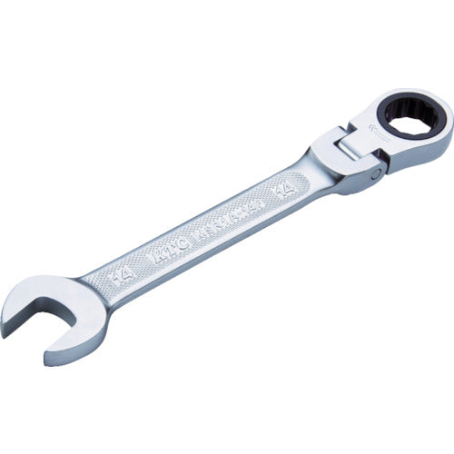 ＫＴＣ　ラチェットコンビネーションレンチ（首振りタイプ）　１２ｍｍ　MSR1A-12F　1 丁