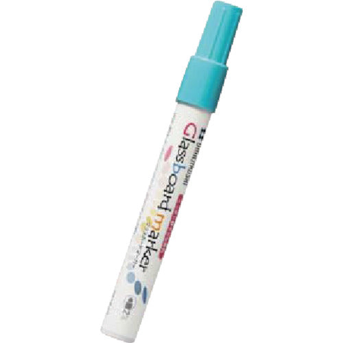 馬印　グラスボードマーカー　ライトブルー　BGB-B　1 本