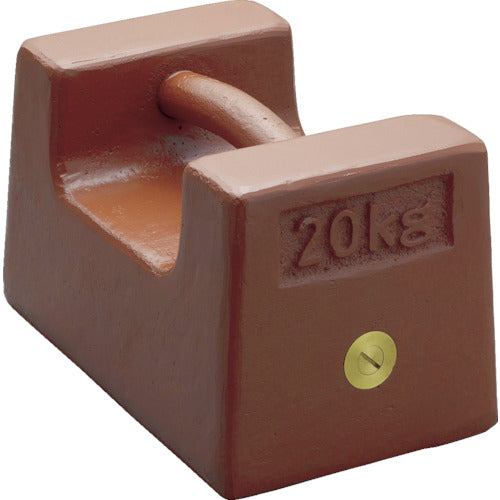 ViBRA M2RF-10K: 주철제 베개형 분동 10kg M2급 M2RF-10K 1개