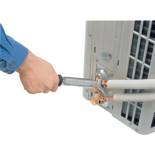 Super Super Torque Wrench (with calibration certificate) Spanner width: 17 Flare nut size: 1/4 inch Set torque value: 16 Nm STW17H 1 pc