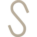 ＣＡＲ−ＢＯＹ　Ｓ−ＨＯＯＫ２個入　Ｍサイズ　ＩＶＯＲＹ　SP-06　1 袋