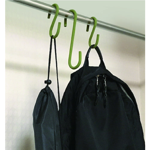 CAR-BOY S-HOOK 2 pieces, medium size, IVORY SP-06, 1 bag