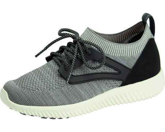 SaiSai Stretch Knit Sneakers WG130 Unisex / M Gray 1