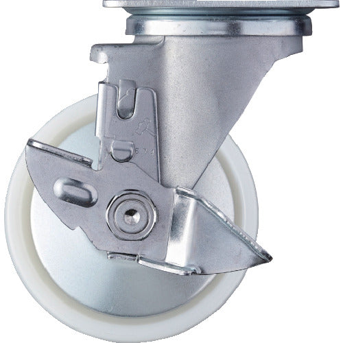 ハンマー　特殊鋼板製　自在　ＳＰ付　ナイロンＢ車１００ｍｍ　413YS-NRB100　1 個