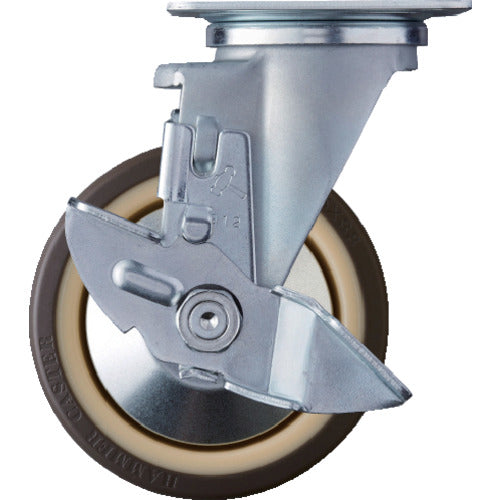 해머 특수 강판제 자재 SP부착 우레탄 B차 125mm 413YS-UB125 1개