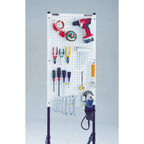 TRUSCO 라이트 펀칭 패널 파네리나 양면식 캐스터 부착 TUR-2C 1대