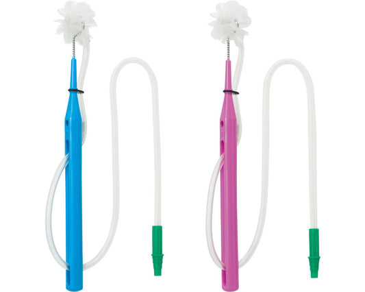 Suction Kururina Brush 2 colors 1 set / 1 each of pink and blue 1