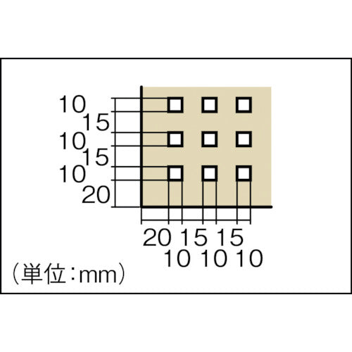 ＴＲＵＳＣＯ　ＵＰＲ型パンチングラック　Ｈ＝１０００　UPR-22000　1 台