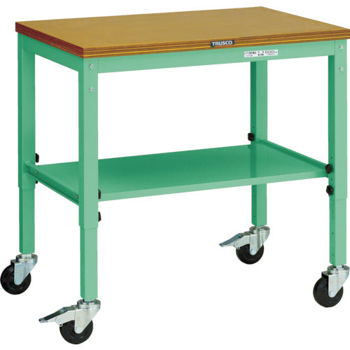 TRUSCO UTVC 형 이동 작업대 900X600 캐스터 부착 영 그린 색 UTVC-960YG 1 대