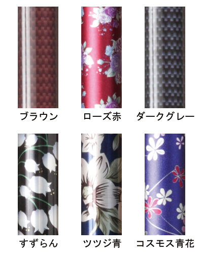 Four-point front and rear movable and fixed type 2-way walking stick / TW-0128 Azalea blue 1