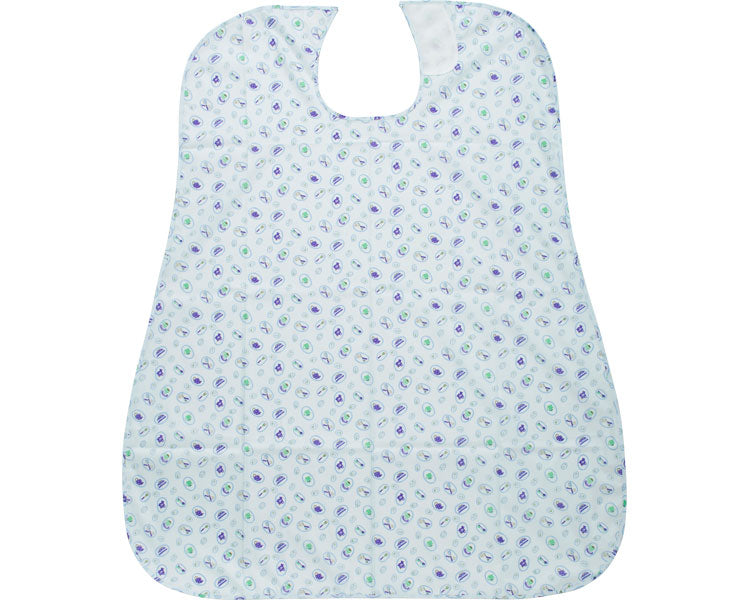 介援隊　食事用エプロン / CX-01002　キッチンブルー　1