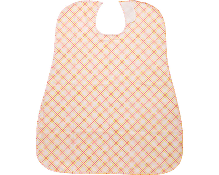 개원대 식용 앞치마 / CX-01002 격자 핑크 1
