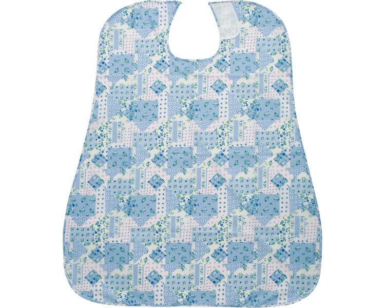 개원대 식사용 앞치마 / CX-01002 패치워크 블루 1