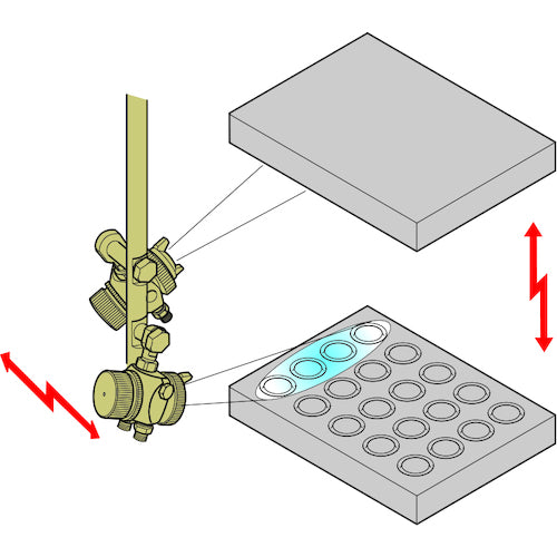 어니스트 이와타 액체 도포용 자동 스프레이 건(소형) 노즐 구경 Φ1.0 패턴 열림 250mm TOF-6B-10 1대